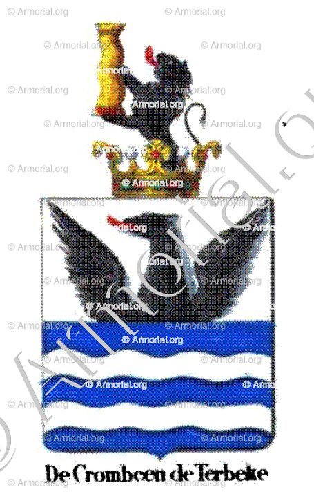 DE CROMBEEN DE TERBEKE_Armorial royal des Pays-Bas_Europe