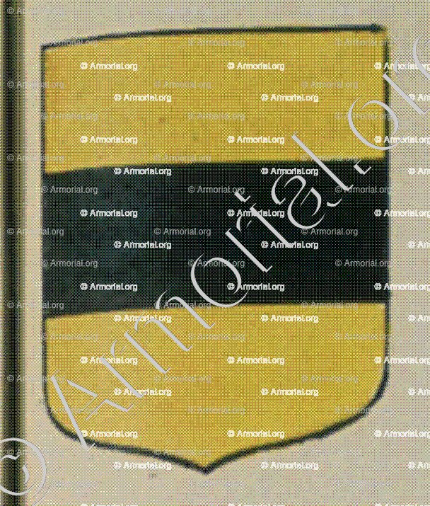 N. fe de HACGUEBACH (Alsace)_Blason enregistré sous le règne de Louis XIV_France 