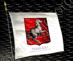 drapeau-SQUIGLIO_Sicilia. Castellano di Castroreale 1395. Sicilia._Italia (i)