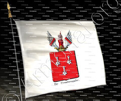 drapeau-DE CROMBRUGGHE_Armorial royal des Pays-Bas_Europe
