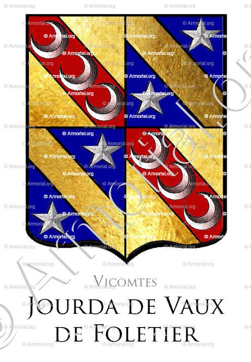 JOURDA de VAUX de FOLETIER (Vicomtes)_Languedoc._France (2)