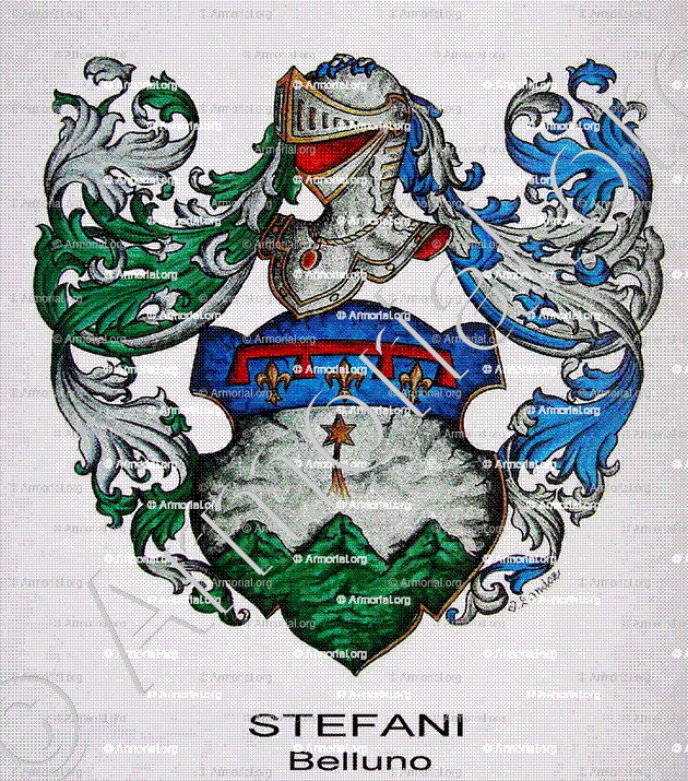 STEFANI_Bellino (Armorial Daniel Sandoz, 1996)._Italia