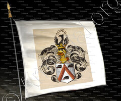 drapeau-D'HANE-STEEHUYSE_Heer van Heusden, Vlaanderen, 1648, Comte._België