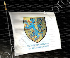 drapeau-Du PUY-MONTBRUN de MONTMEYRAT_Languedoc_France (1)