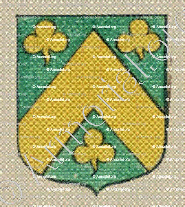 N. fe GRABEN (Alsace)_Blason enregistré sous le règne de Louis XIV_France 