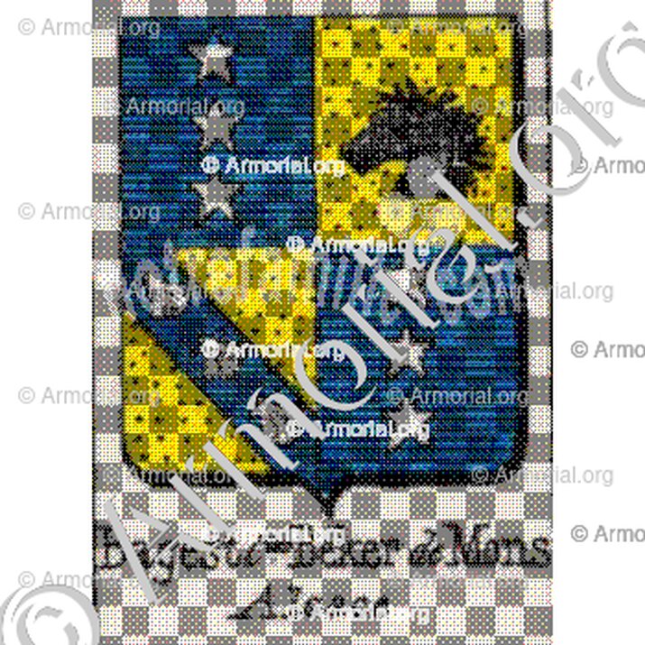Bagest Ctes. Beker de Mons__