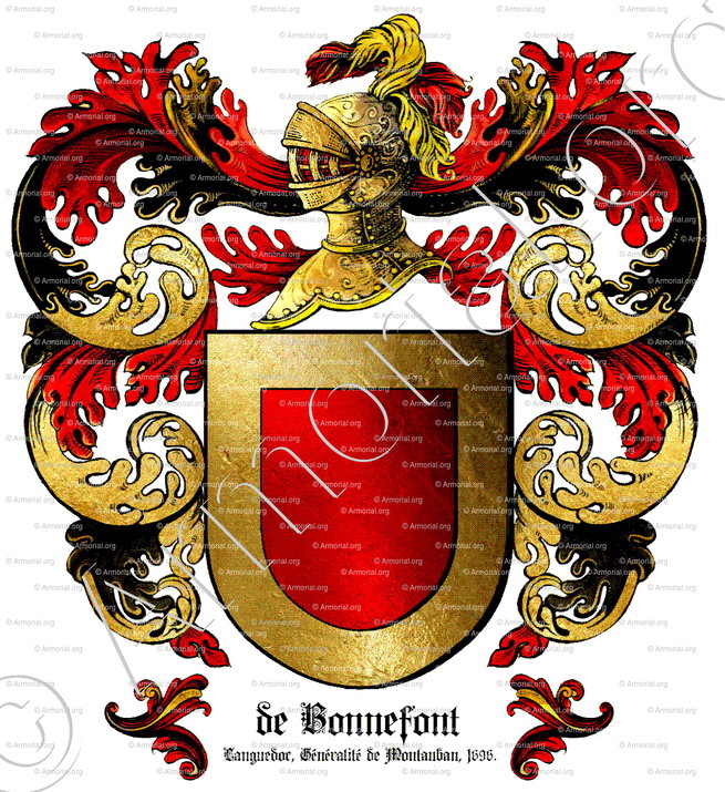 De BONNEFONT_Languedoc, Généralité de Montauban, 1696._France (ii)
