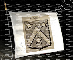 drapeau-DE LAYAL_Auvergne_France