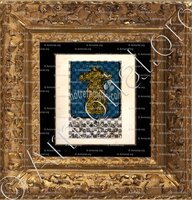 cadre-ancien-or-Aubert de St. Georges du Petit_ Thouras_ 