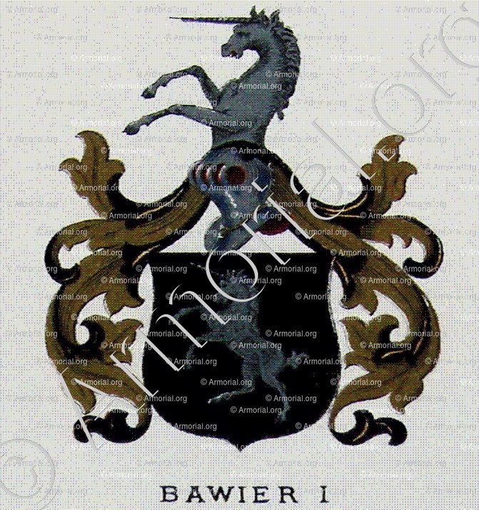 BAWIER_Wappenbuch des Stadt Basel. Meyer Kraus, 1880_Schweiz (i)