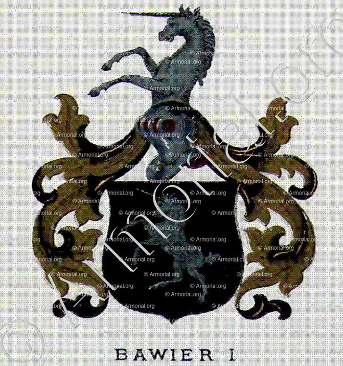 BAWIER_Wappenbuch des Stadt Basel. Meyer Kraus, 1880_Schweiz (i)