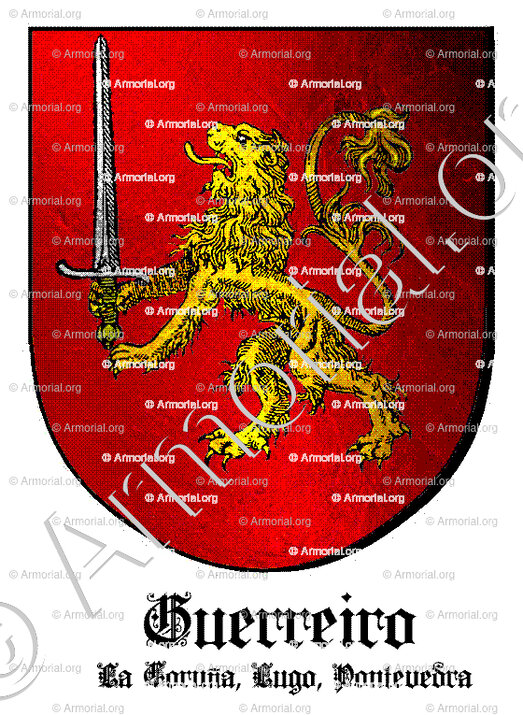 GUERREIRO - La Coruña, Lugo, Pontevedra - España (1)