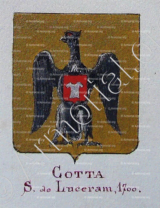 COTTA seigneurs de Lucéram_Comté de Nice_États de Savoie
