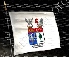 drapeau-DE DIEPENHEDE DE ROOSENDALE_Armorial royal des Pays-Bas_Europe