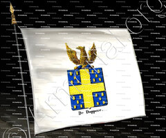 drapeau-DE DOPPERE_Armorial royal des Pays-Bas_Europe
