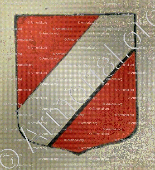 de KAGENEGG (Alsace)_Blason enregistré sous le règne de Louis XIV_France (1)