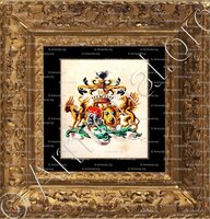 cadre-ancien-or-GIEY-CARDON_Armorial des alliances de la noblesse de Belgique, par Isidore de Stein d'Altenstein, 1866._Belgique