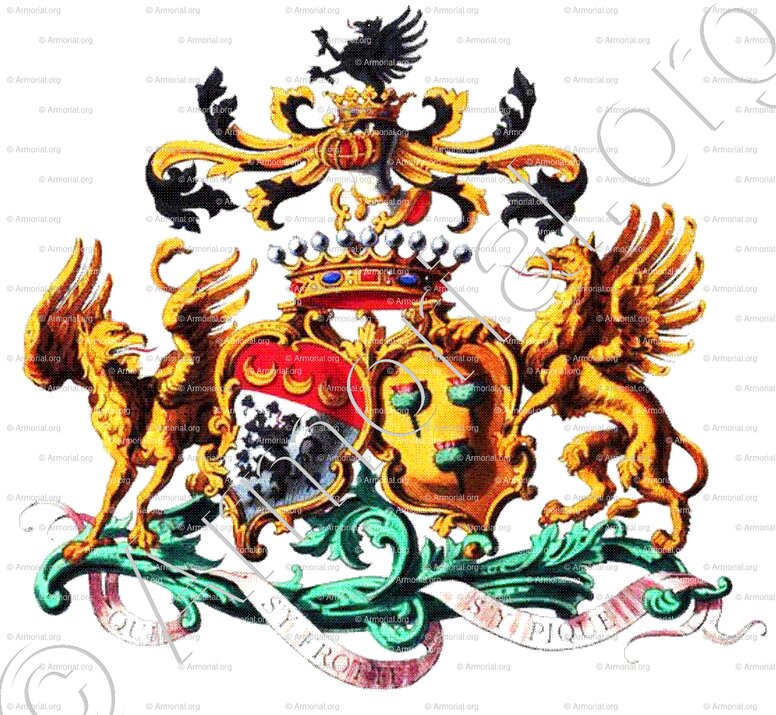 GIEY-CARDON_Armorial des alliances de la noblesse de Belgique, par Isidore de Stein d'Altenstein, 1866._Belgique