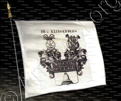 drapeau-KLINGENBERG (von)_Saxe_Allemagne