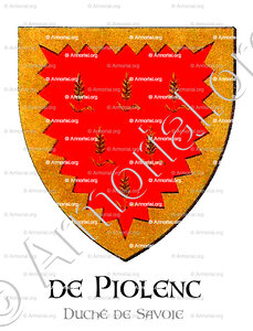 De PIOLENC de Chaumont de Montbel