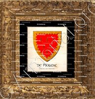 cadre-ancien-or-de PIOLENC de Chaumont de Montbel_Ancien Duché de Savoie_États de Savoie