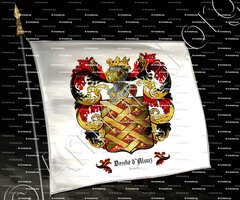 drapeau-DAUDÉ d'ALZON_Languedoc_France ()