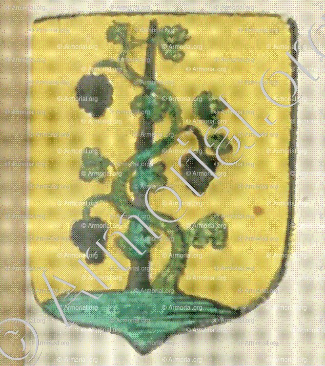 SOUCHARD (La Rochelle)_Blason enregistré sous le règne de Louis XIV._France