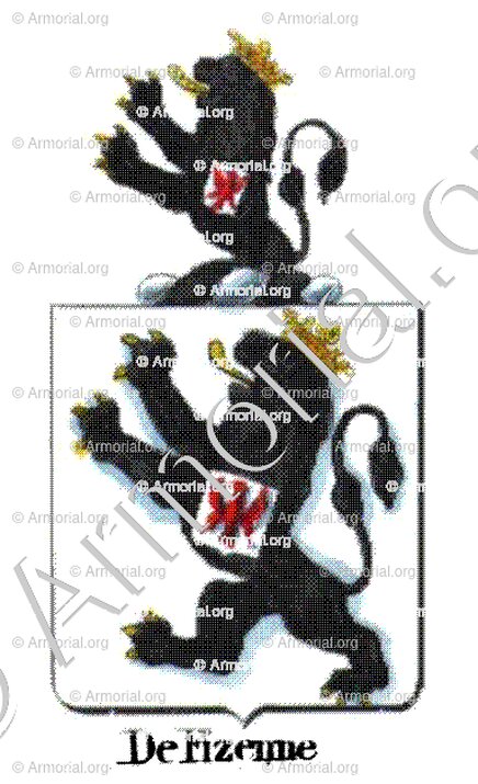 DE FIZENNE_Armorial royal des Pays-Bas_Europe