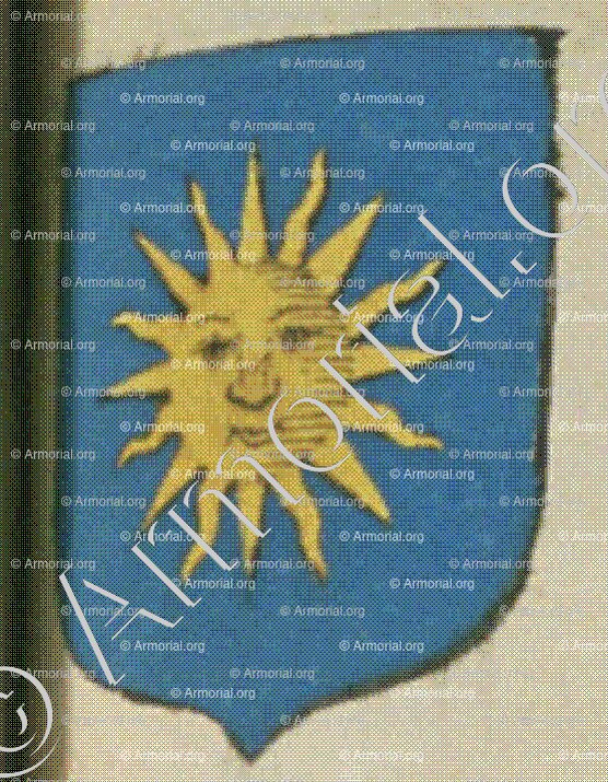 SOULARD (La Rochelle)_Blason enregistré sous le règne de Louis XIV._France