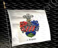 drapeau-KLINGSTAEDT (von), KLINGSTÄDT (von)_Russland, 1763._Deutschland, Baltische Staaten, Russland.