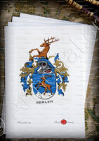 velin-d-Arches-BEMLER_Wappenbuch des Stadt Basel. Meyer Kraus, 1880_Schweiz