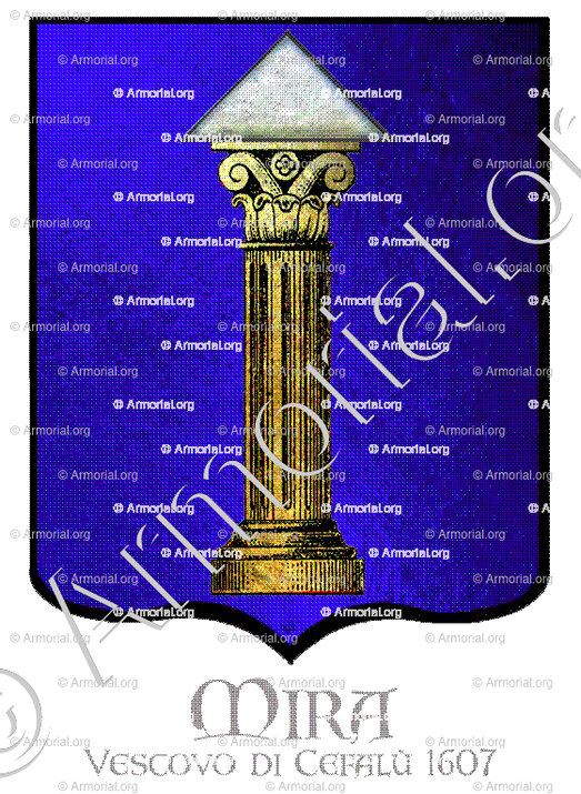 MIRA_Vescovo di Cefalù 1607. Sicilia._Italia (i)