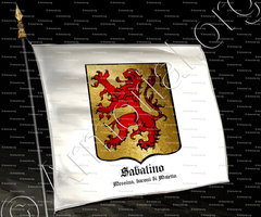 drapeau-SABATINO_Messina, Baroni di Maletto._Italia (i)