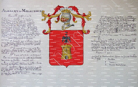 ALZIARI de MALAUSSÉNA
