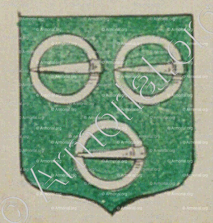 ARDILHEN (Auvergne)_Blason enregistré sous le règne de Louis XIV_France 