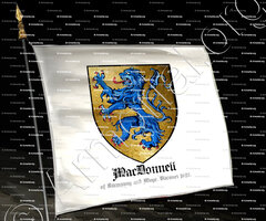 drapeau-MACDONNEL DE MOYE_Baronet 1627._Irlande (1)