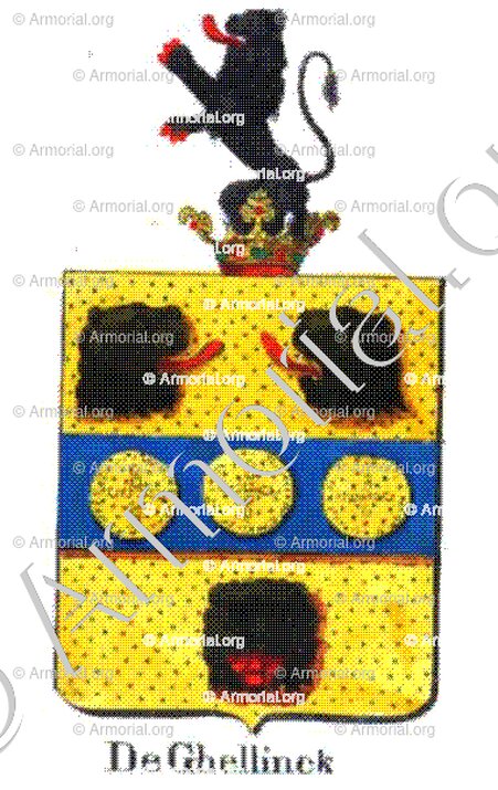 DE GHELLINCK_Armorial royal des Pays-Bas_Europe