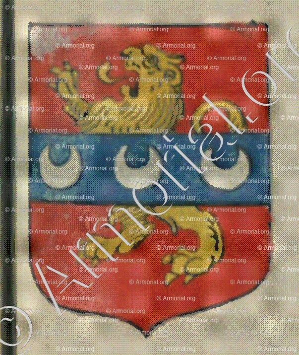 de la TOUCHE (Alsace)_Blason enregistré sous le règne de Louis XIV_France (3)