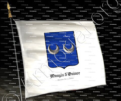 drapeau-MANGIN D'OUINCE_Lorraine, Berry, Poitou._France  (2)