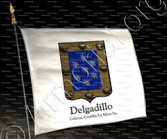 drapeau-DELGADILLO_Galicia, Castilla-La Mancha._España