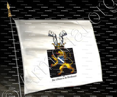 drapeau-DE GLIMES DE BRABANT_Armorial royal des Pays-Bas_Europe