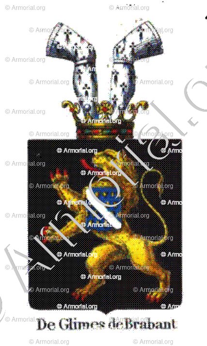 DE GLIMES DE BRABANT_Armorial royal des Pays-Bas_Europe