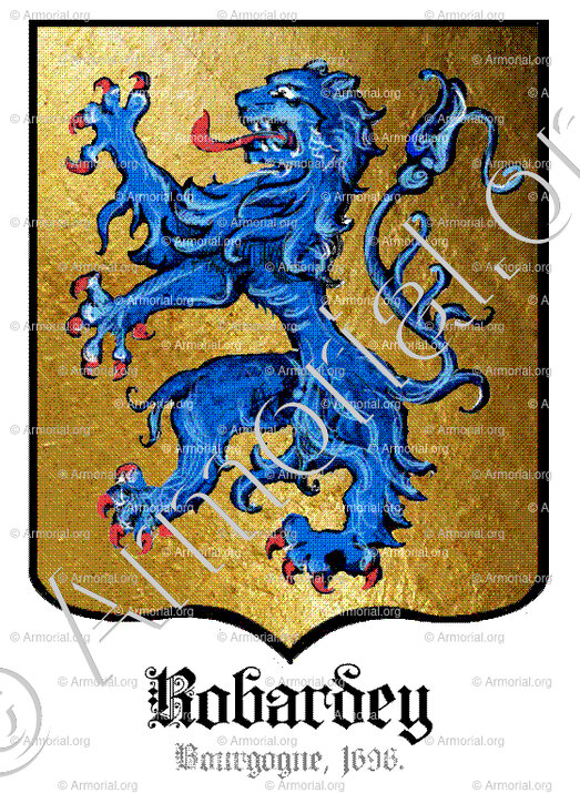 ROBARDEY_Bourgogne, 1696._France (1)