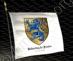 drapeau-ROBARDEY de FEULES_Franche-Comté._France