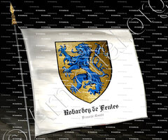 drapeau-ROBARDEY de FEULES_Franche-Comté._France