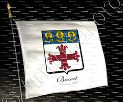 drapeau-BRICART_Lorraine, 1668._France