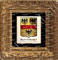 cadre-ancien-or-PAPELEU de NORDHOUT_Artois, Brabant flamand, Flandre orientale._France, Belgique.