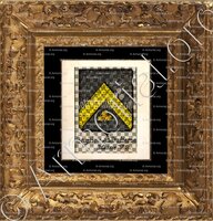 cadre-ancien-or-Baglion de la Dufferie__