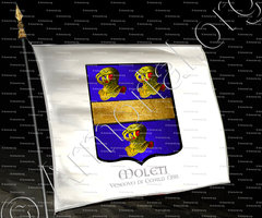 drapeau-MOLETI_Vescovo di Cefalù, 1398. Sicilia._Italia (i)