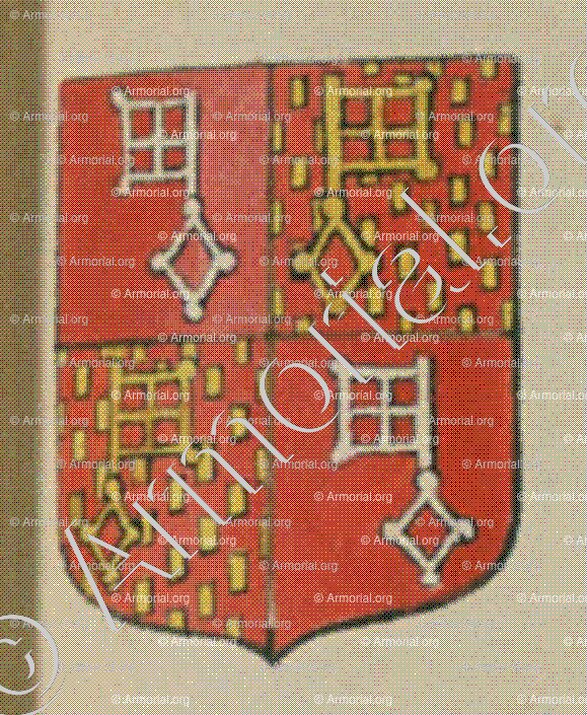 de TULLIERS (Alsace)_Blason enregistré sous le règne de Louis XIV_France (1)